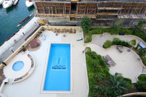 Lovely 1-Bedroom Apartment In The Heart Of Dubai Marina Exterior photo